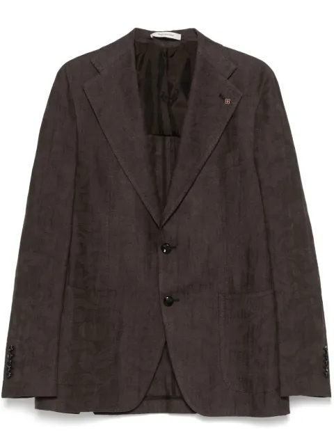 Tagliatore Blazer de jacquard monogramado