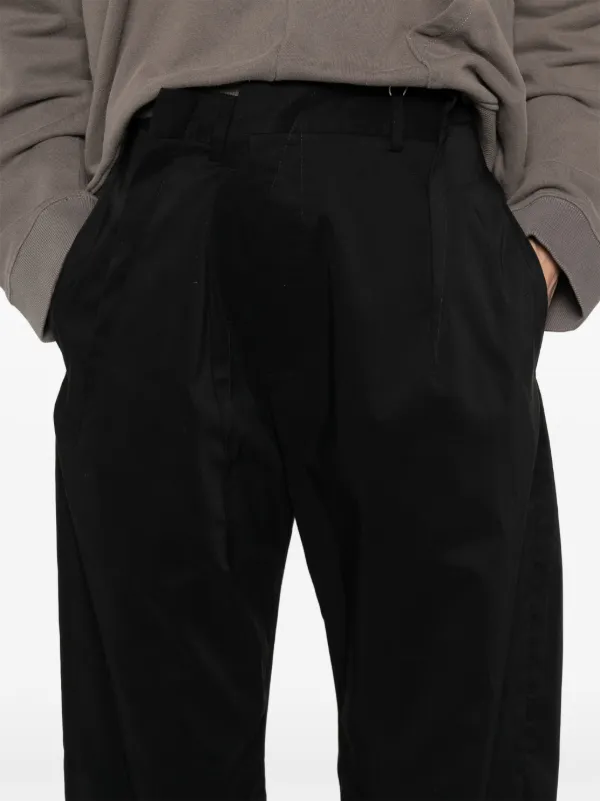 MM6 Maison Margiela プリーツ パンツ | ブラック | FARFETCH JP