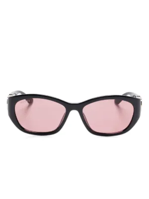 Gucci Eyewear オーバーサイズ サングラス | ブラック | FARFETCH JP