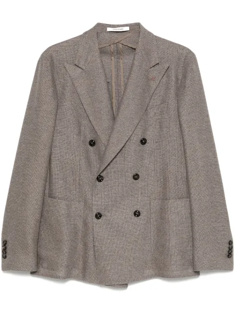 Tagliatore blazer con efecto mélange