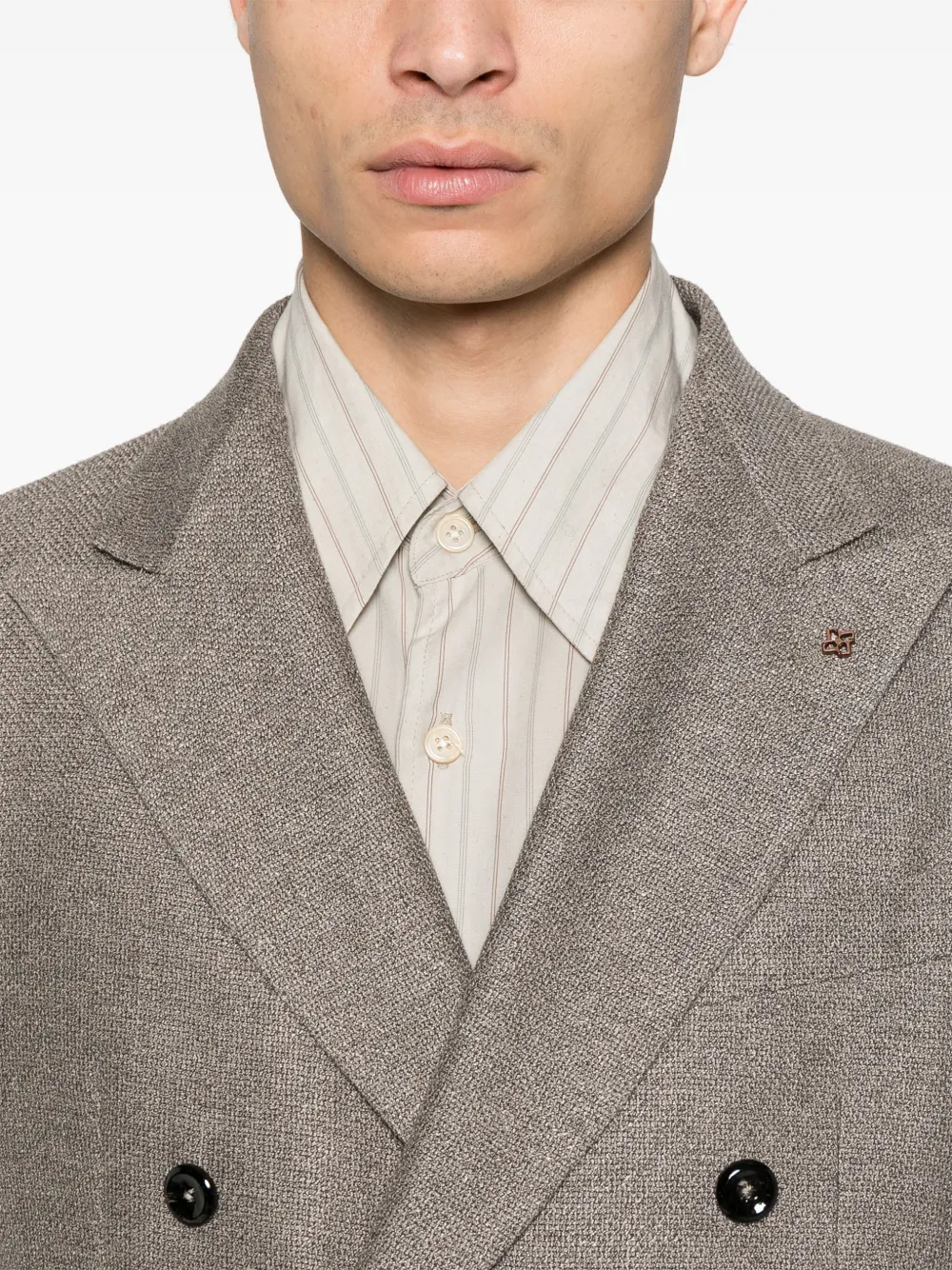 TAGLIATORE MÉLANGE-EFFECT BLAZER