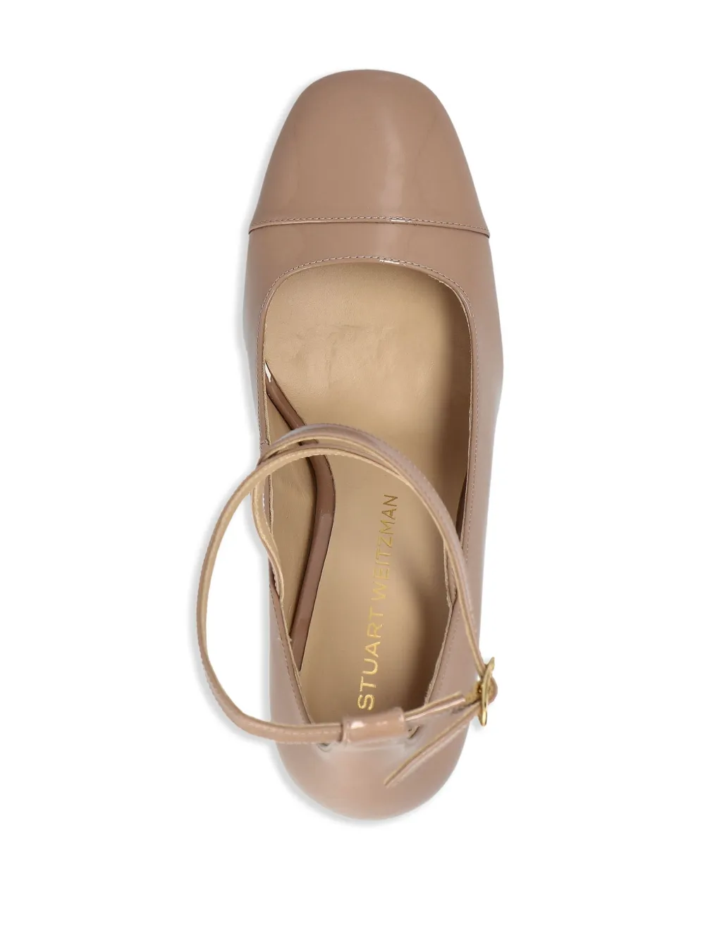Stuart Weitzman 85mm Eden pumps Neutrals