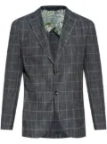 ETRO checked blazer - Blue