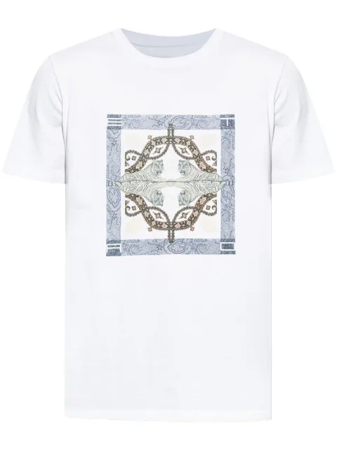 ETRO playera con estampado gráfico