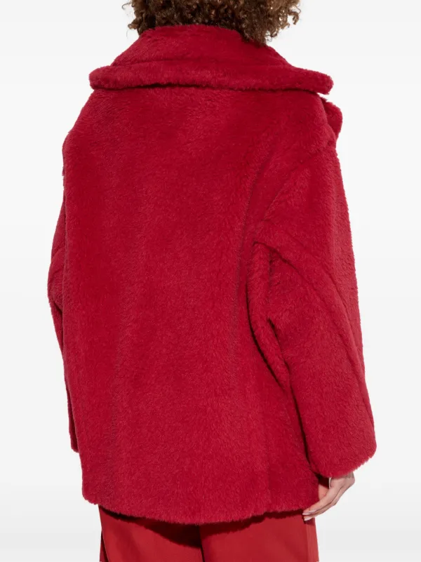 Max Mara Cuba Coat | Red | FARFETCH JO