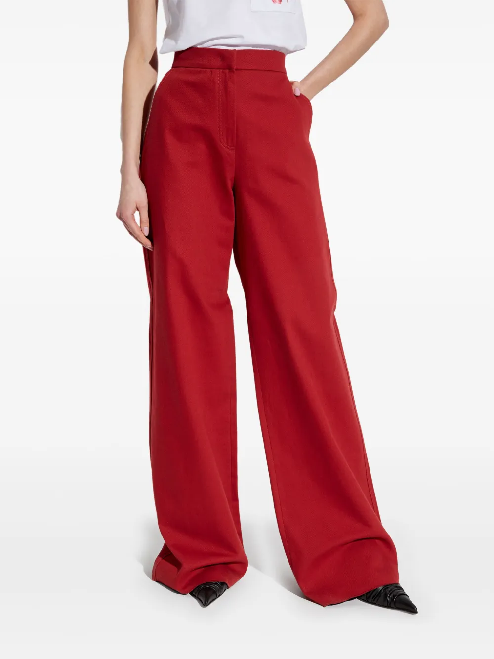 Max Mara Ruggero broek Rood