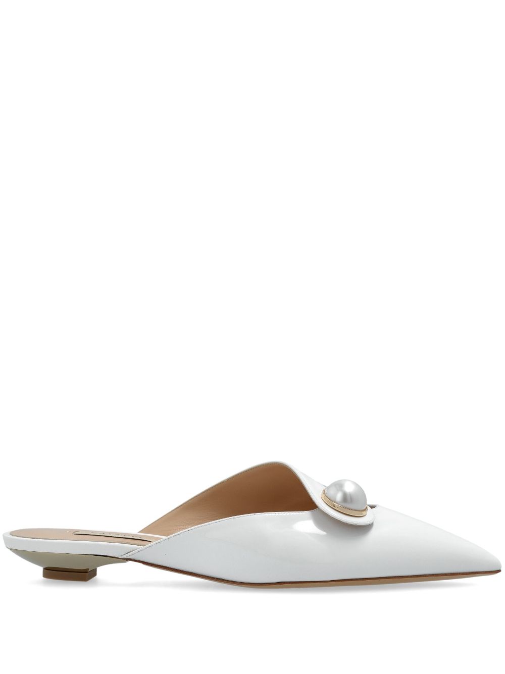 Casadei Blade mules White