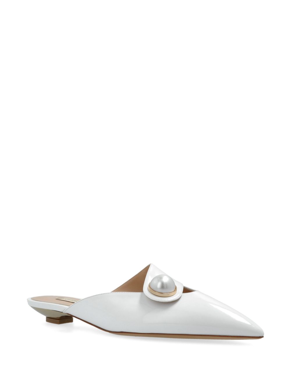 Casadei Blade mules White