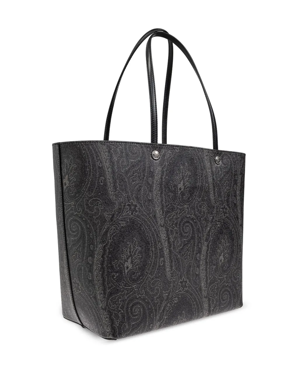 ETRO Shopper met paisley-print Zwart