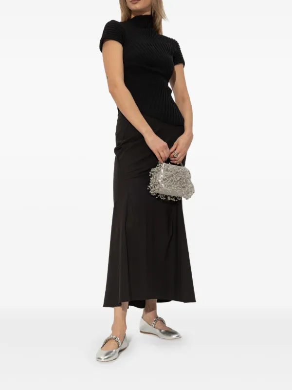 Casadei Flats Poppy Plateado FARFETCH PE