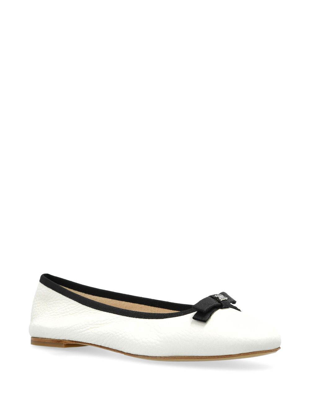 Casadei leather ballet flats - Beige