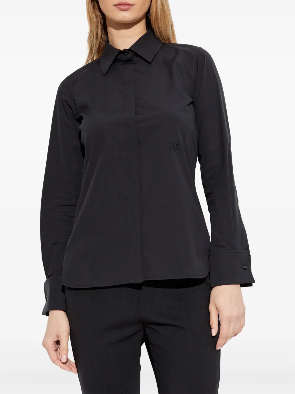 Max Mara Knut blouse Zwart