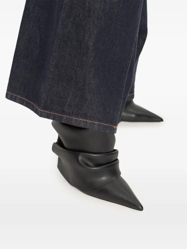 【CASADEI】 Superblade レザーブーツ Casadei Superblade 100mm ブーツ | ブラック | FARFETCH JP