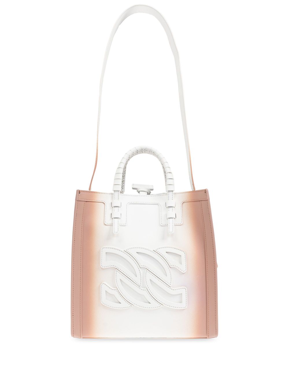 Casadei mini Beaurivage tote bag - White