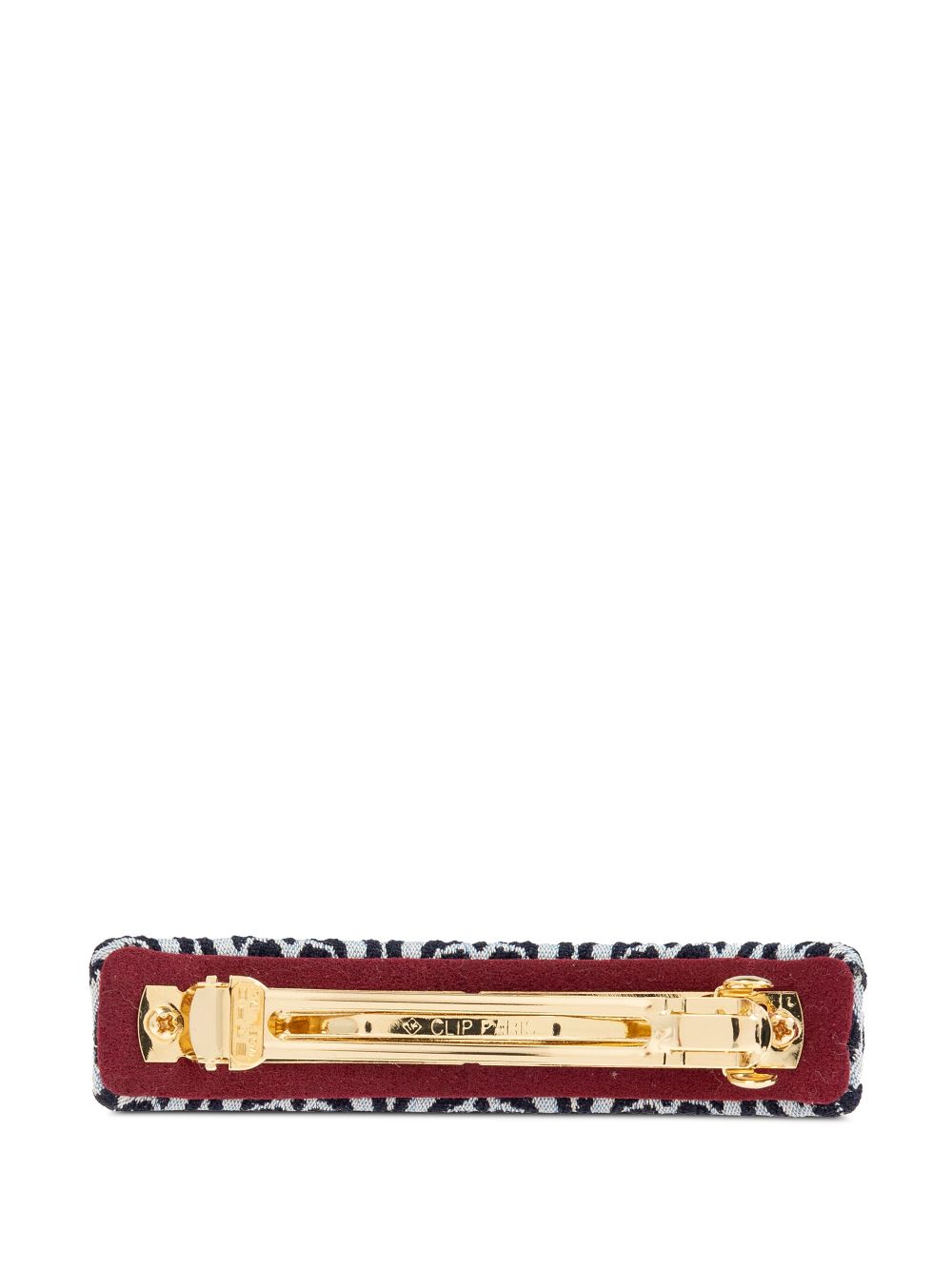 ETRO floral-jacquard hair clip - Grijs