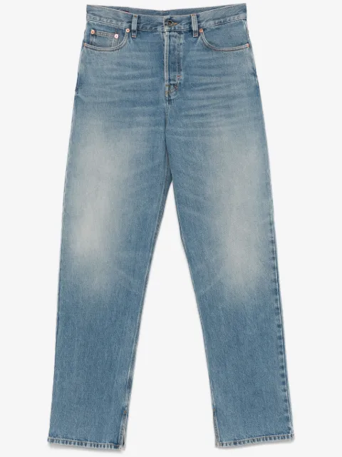 Gucci Low rise denim trousers
