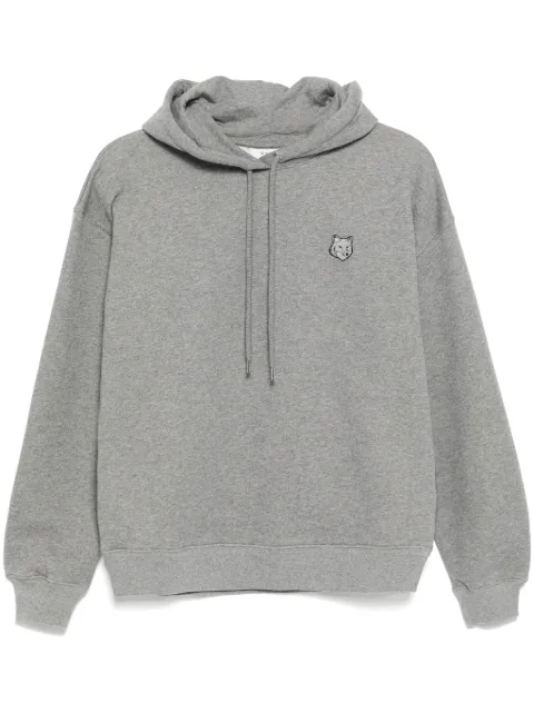 Maison Kitsuné bold-fox-head-patched hoodie