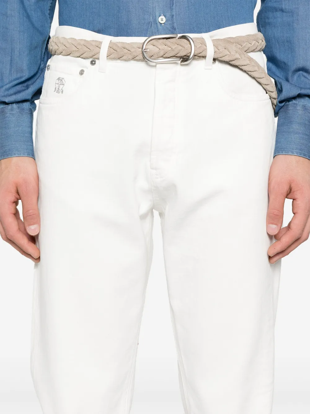 Brunello Cucinelli Straight jeans Wit