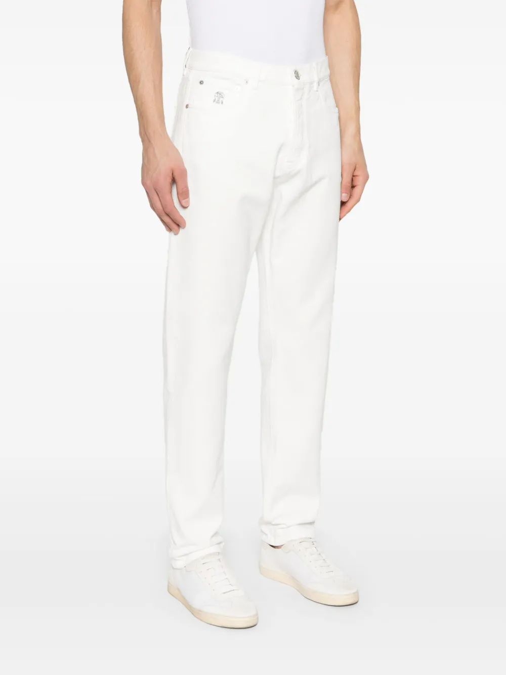 Brunello Cucinelli Straight jeans Wit