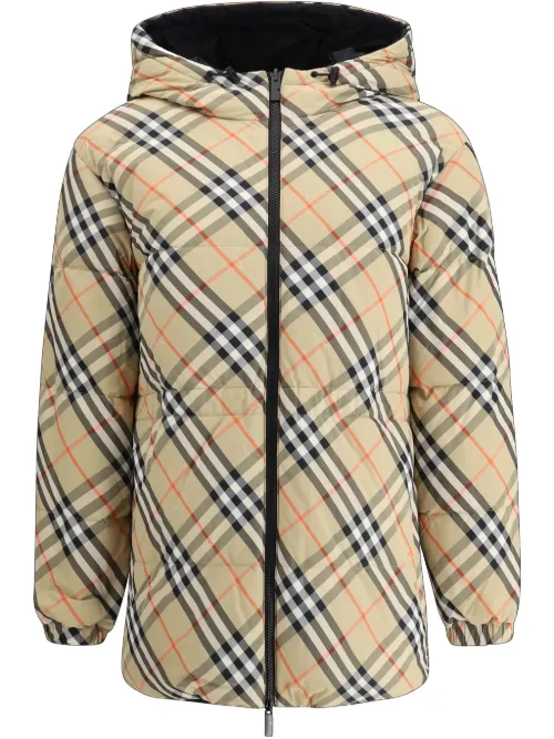 Burberry veste à carreaux - Noir - Burberry - Modalova