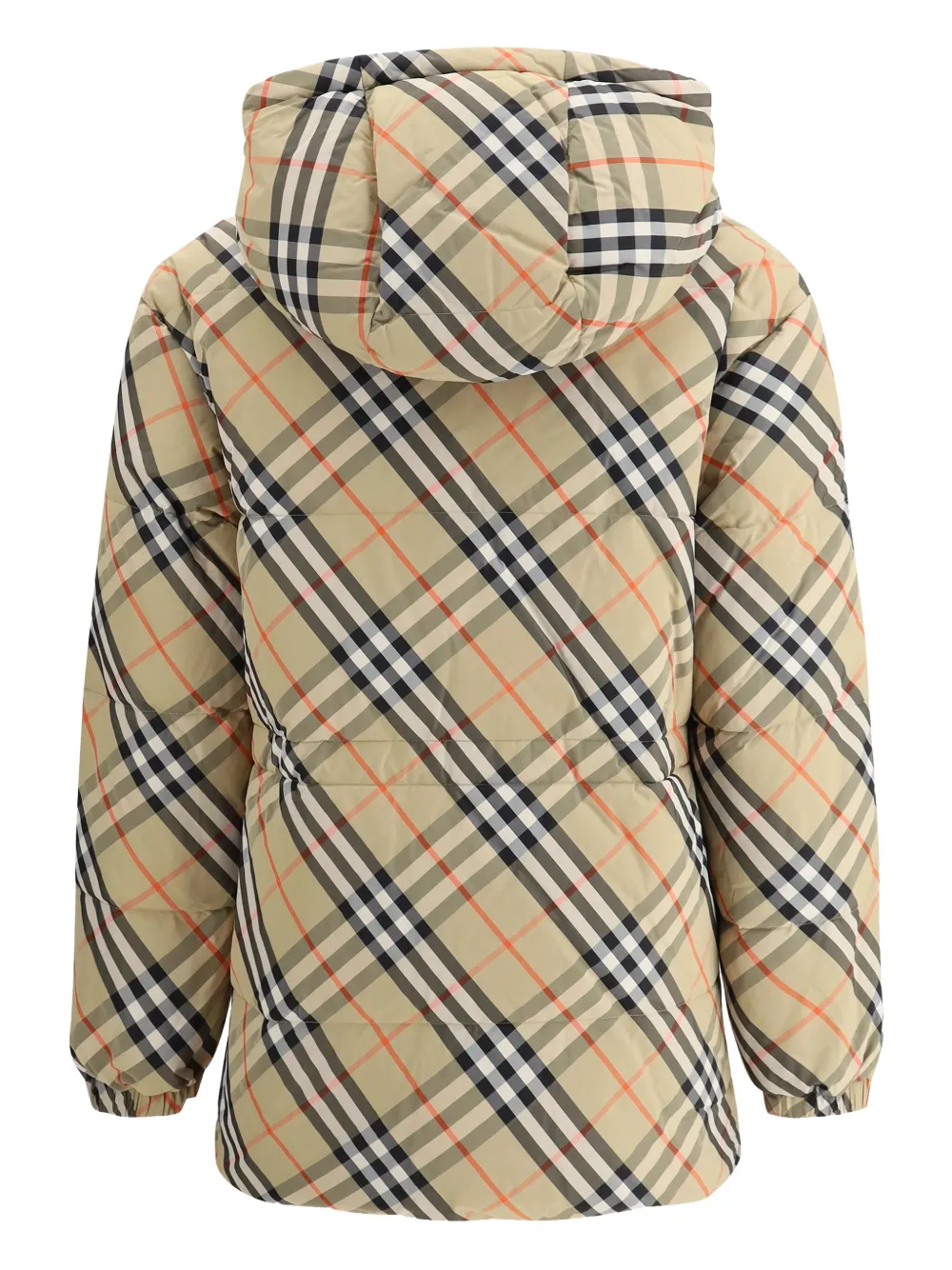 Burberry checked jacket - Zwart