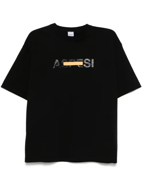 ASPESI t-shirt en coton - Noir - ASPESI - Modalova