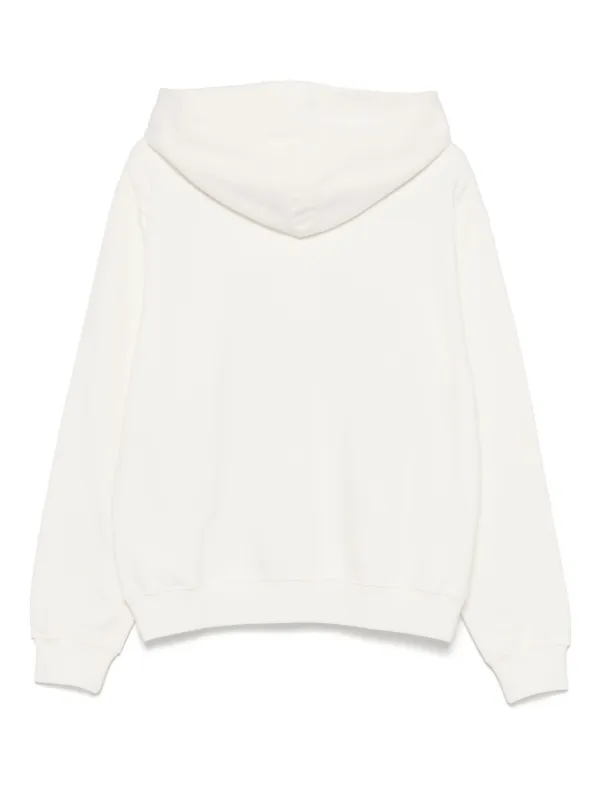 ASPESI Cotton Hoodie White FARFETCH NO
