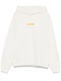 ASPESI cotton hoodie - White