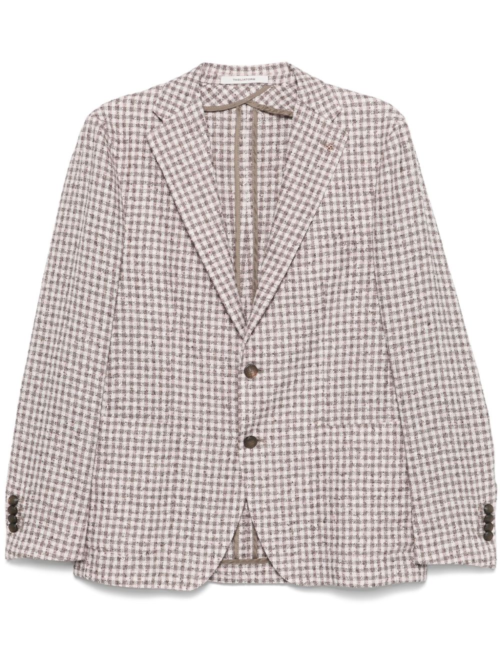 TAGLIATORE CHECK-PATTERN BLAZER