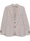 Tagliatore check-pattern blazer - Pink