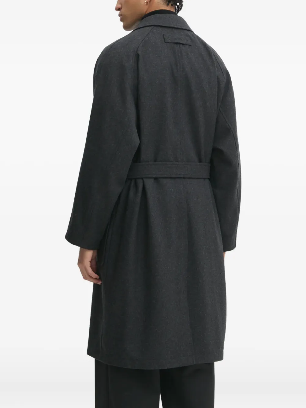 HUGO Jas met enkele rij knopen Grijs