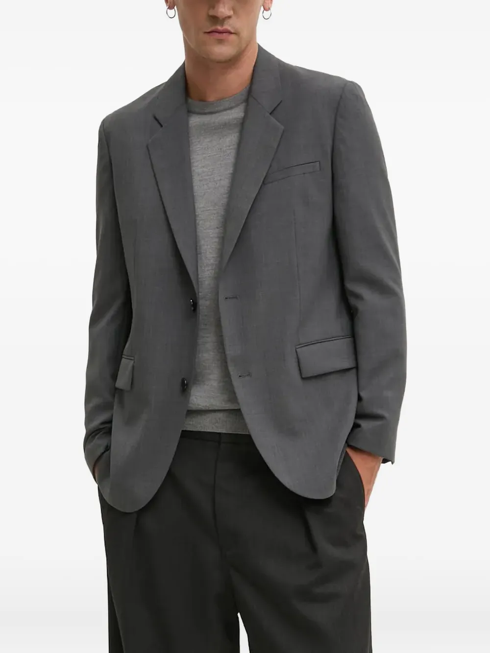 HUGO two-button blazer | Grey | Image 1