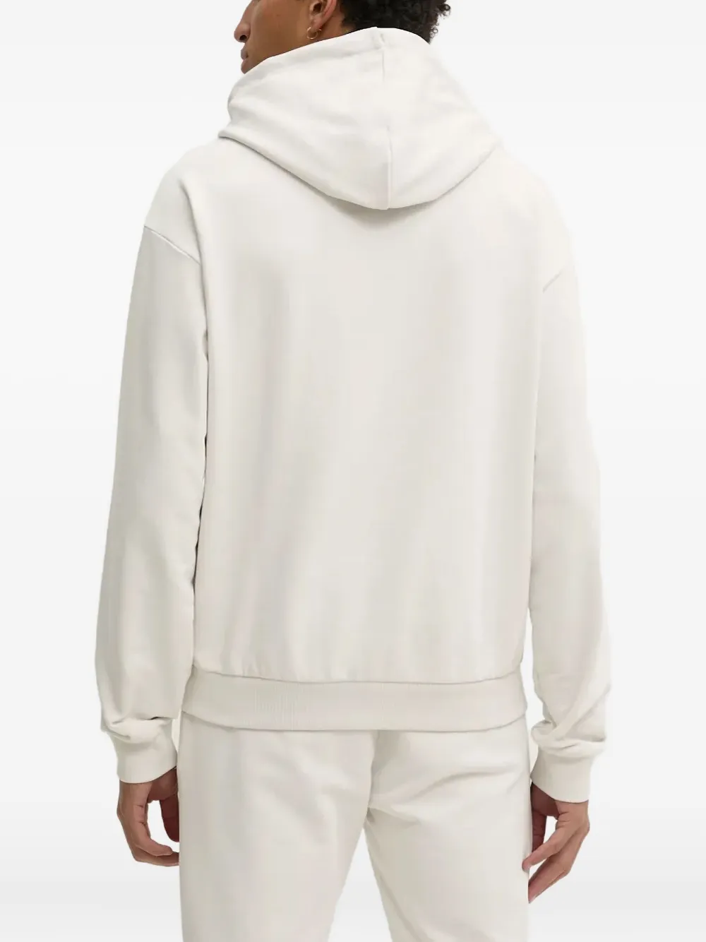 HUGO Hoodie met logoprint Beige