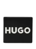 HUGO logo cardholder - Black
