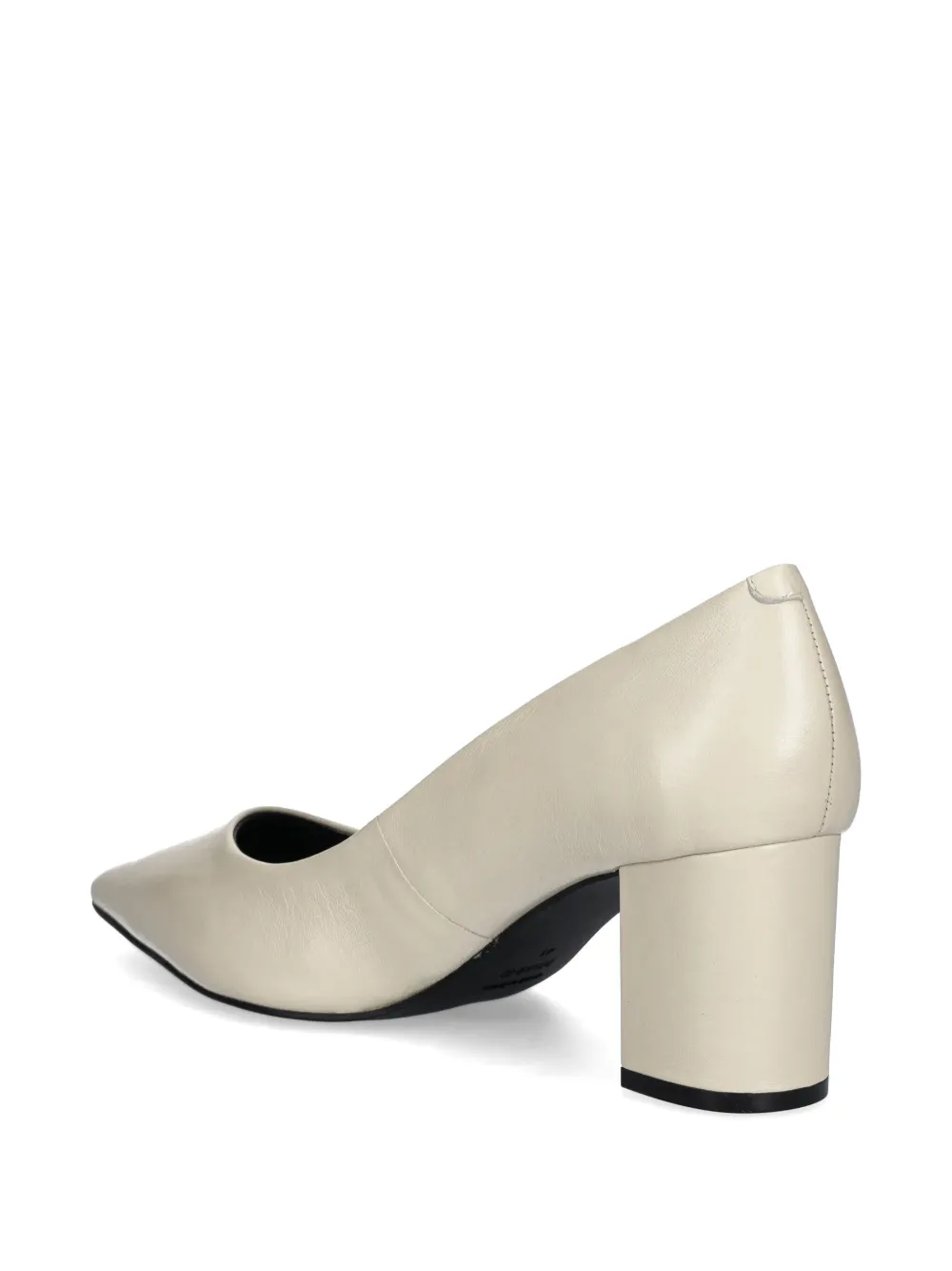 HUGO 70mm pointed-toe pumps Neutrals