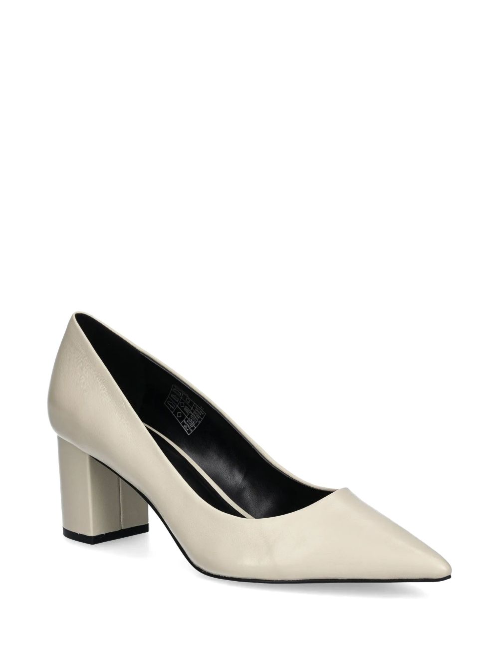 HUGO 70mm pointed-toe pumps - Beige