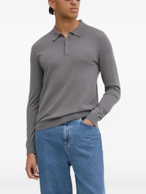 HUGO long-sleeve polo-neck sweater