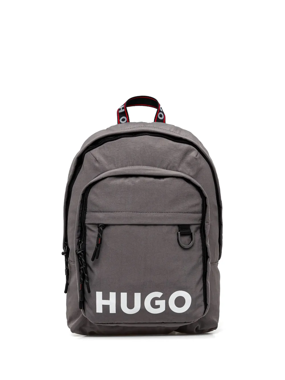 logo-print backpack