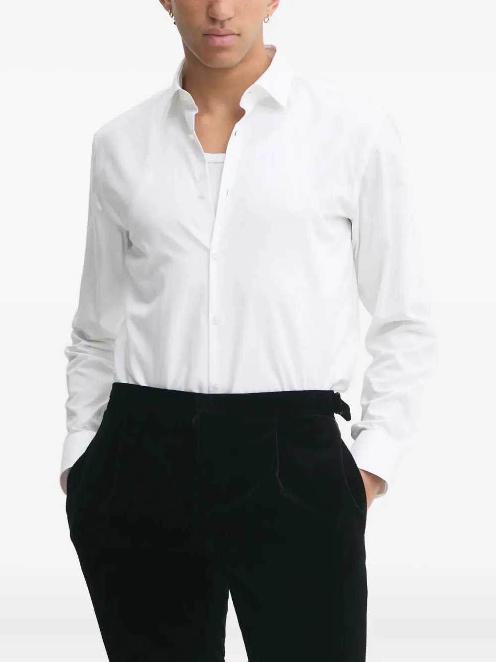 Hugo Boss Button-fastening Shirt In White