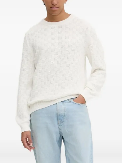 HUGO checked sweater