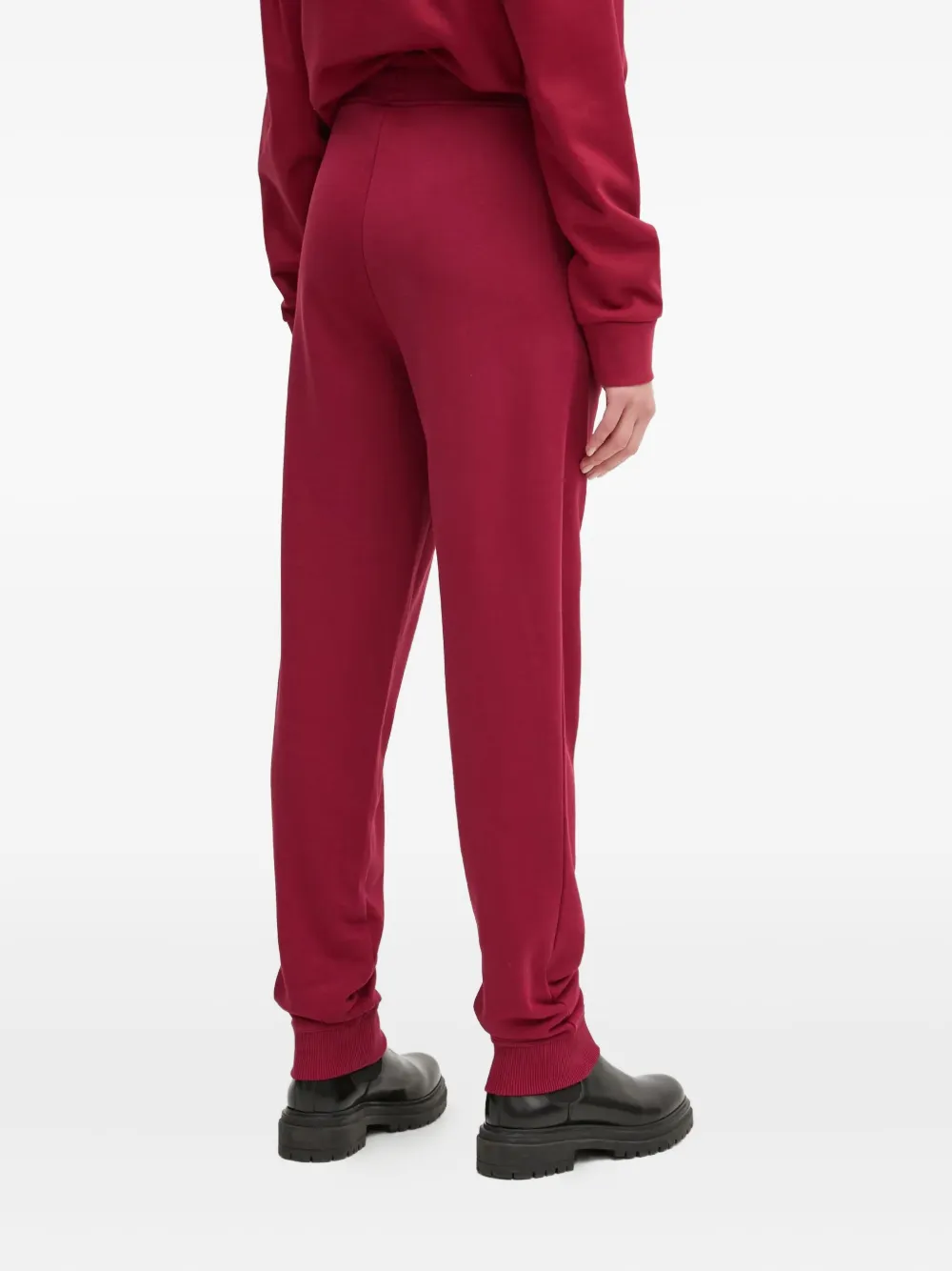 HUGO Trainingsbroek met geborduurd logo Rood