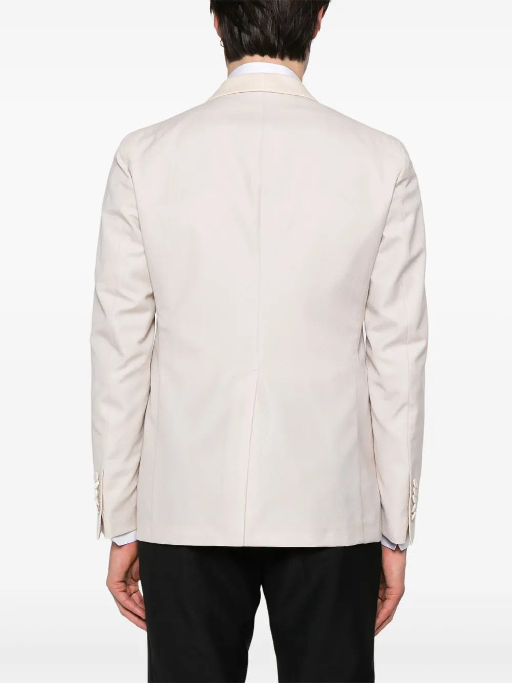 TAGLIATORE PATTERNED-JACQUARD BLAZER
