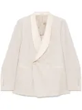 Tagliatore patterned-jacquard blazer - Neutrals