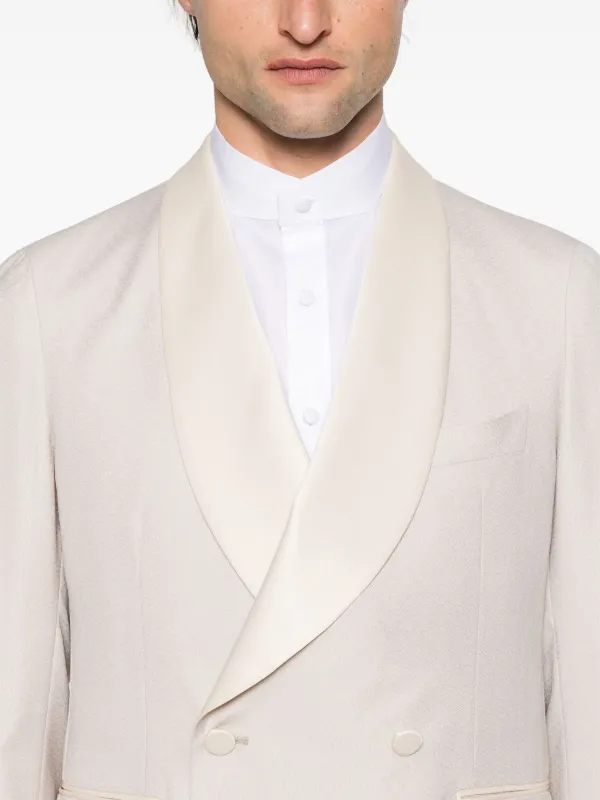 Tagliatore パターンジャカード ジャケット | ニュートラル