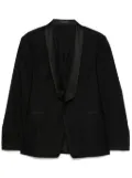 Tagliatore shawl-lapels blazer - Black
