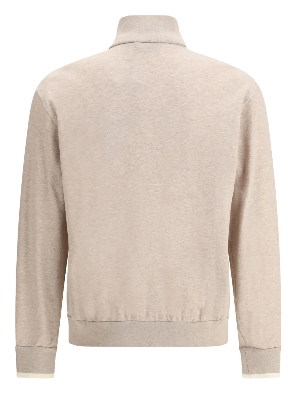 Brioni mélange-effect sweatshirt - Beige