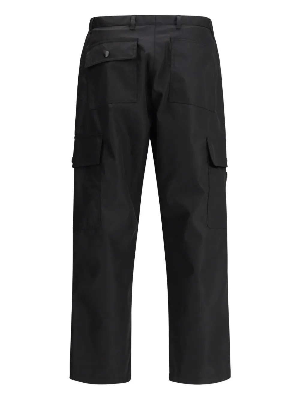 Prada cotton cargo trousers - Zwart