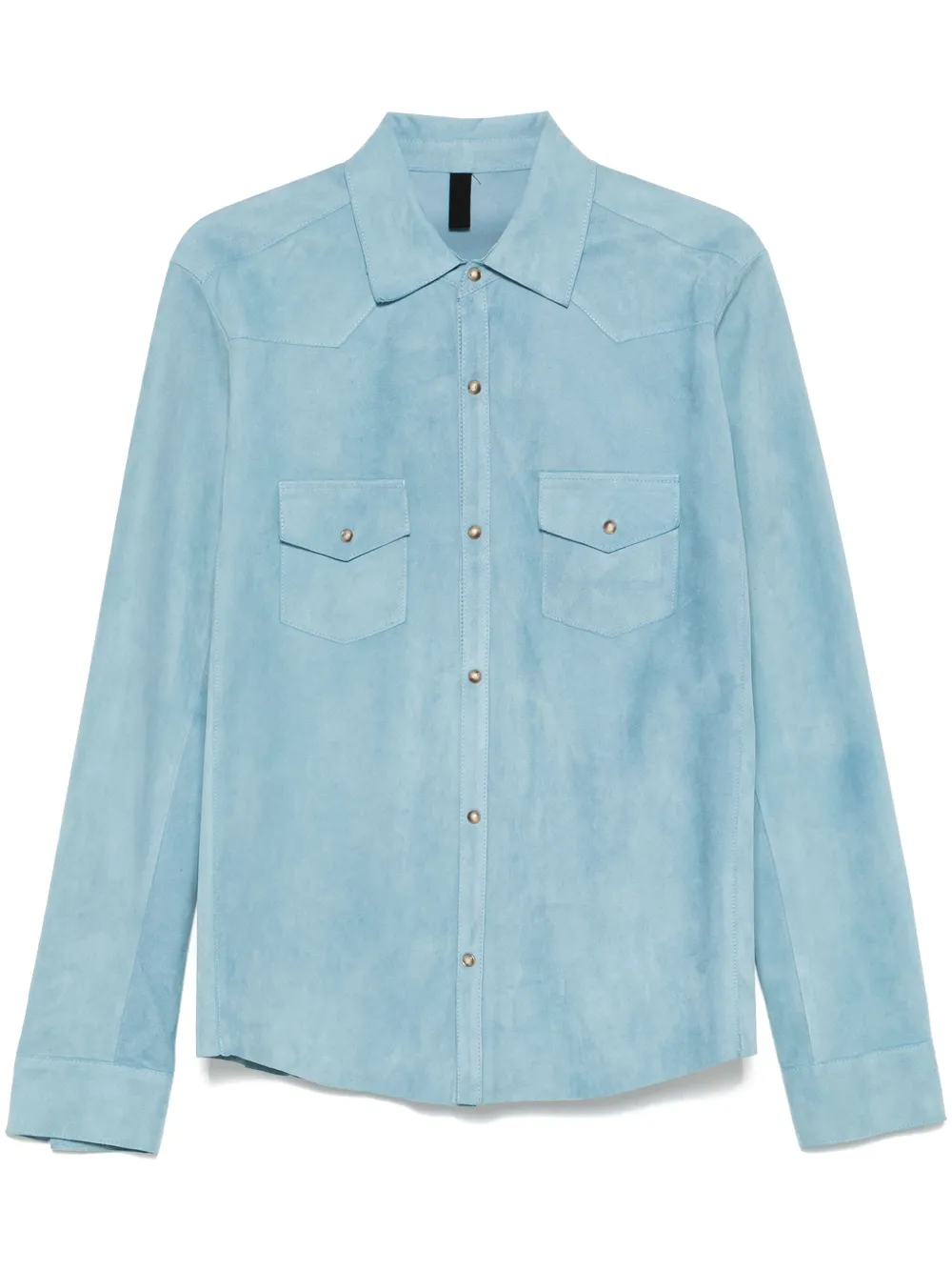 Tagliatore Wayne overhemd Blauw