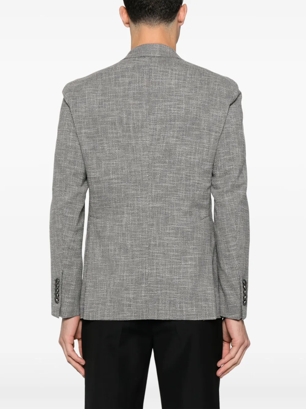 Tagliatore Bouclé blazer Grijs