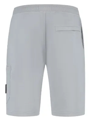 新品 STONE  ホワイト スウェットハーフパンツ M ロゴ Stone Island スウェットハーフパンツ メンズ通販 - FARFETCH